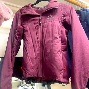 Arcteryx light jacket 
Great to layer